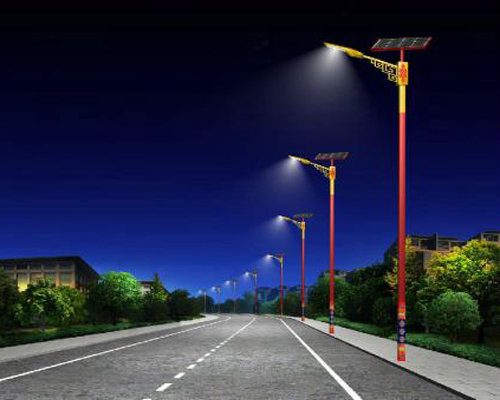 长城区民族特色路灯