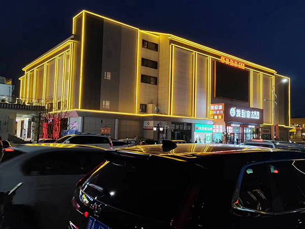 长城区楼体亮化