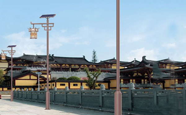 抗风型长城区太阳能路灯：保障稳定照明不受风害